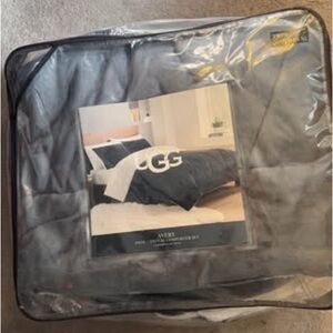 UGG Avery Comforter Set - Charcoal